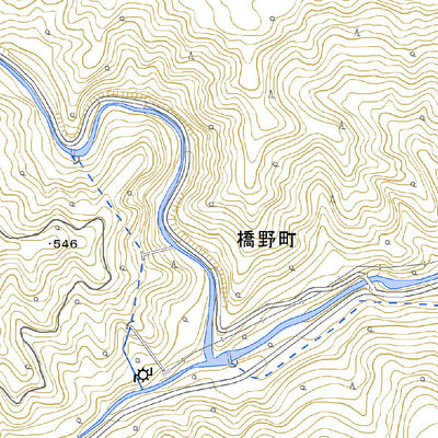 594105 能舟木 （よいふなぎ Yoifunagi）, 地形図