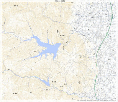 594120 志和 （しわ Shiwa）, 地形図