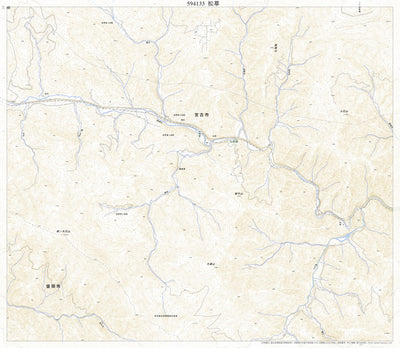 594133 松草 （まつくさ Matsukusa）, 地形図