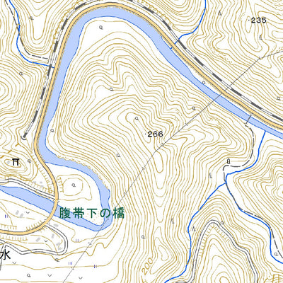 594136 茂市 （もいち Moichi）, 地形図