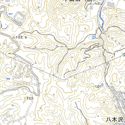 594137 宮古 （みやこ Miyako）, 地形図