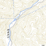 594153 岩洞 （がんどう Gando）, 地形図