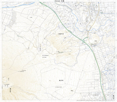 594160 大更 （おおぶけ Obuke）, 地形図