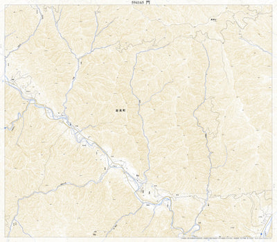 594165 門 （かど Kado）, 地形図