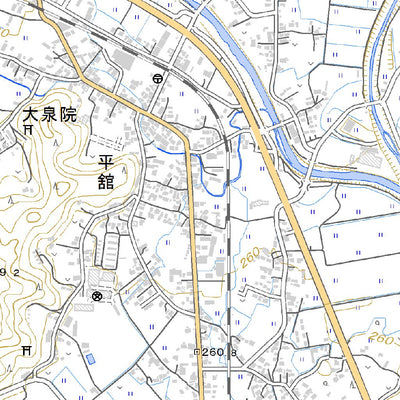 594170 平館 （たいらだて Tairadate）, 地形図