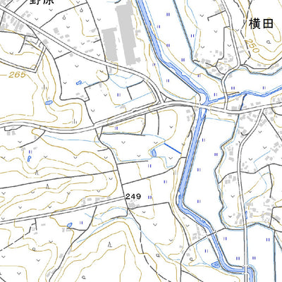 594171 沼宮内 （ぬまくない Numakunai）, 地形図