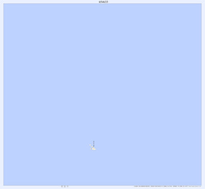 654633 色丹島 （しこたんとう Shikotantou）, 地形図