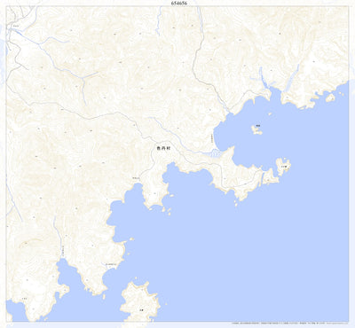 654656 色丹島 （しこたんとう Shikotantou）, 地形図