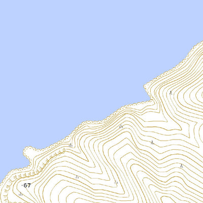 654665 色丹島 （しこたんとう Shikotantou）, 地形図