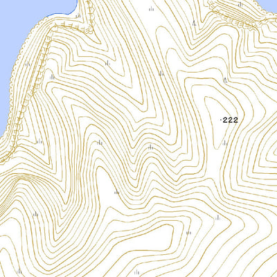 654666 色丹島 （しこたんとう Shikotantou）, 地形図