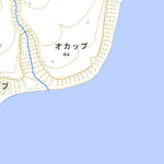 664632 安渡移矢岬 （あといやみさき Atoiyamisaki）, 地形図
