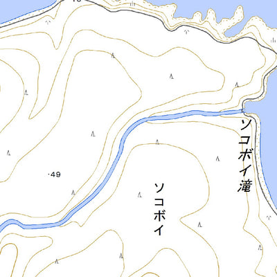 664652 安渡移矢岬 （あといやみさき Atoiyamisaki）, 地形図