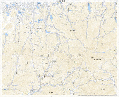 513421 鹿庭 （かにわ Kaniwa）, 地形図