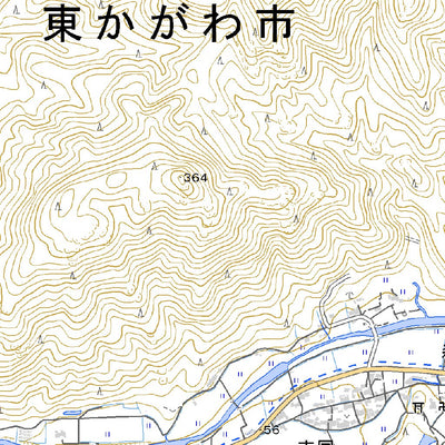 513422 三本松 （さんぼんまつ Sambommatsu）, 地形図