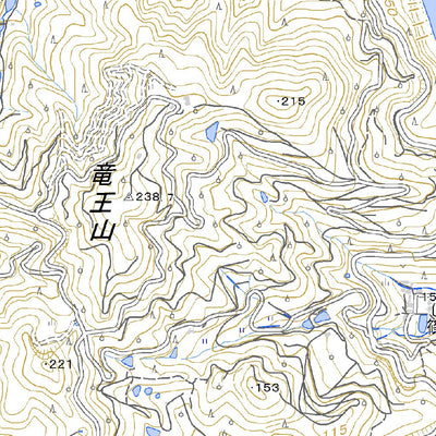 513441 五剣山 （ごけんざん Gokenzan）, 地形図