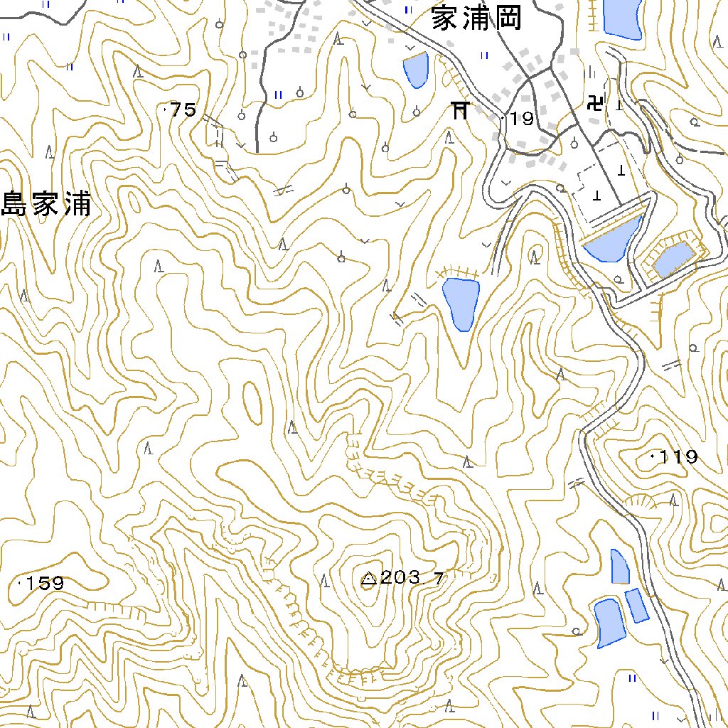 513450 豊島 （てしま Teshima）, 地形図 Map by Pacific Spatial