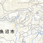 563900 穴沢 （あなざわ Anazawa）, 地形図