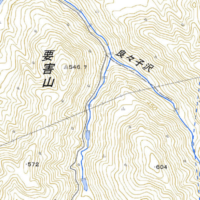 563903 会津横田 （あいづよこた Aizuyokota）, 地形図