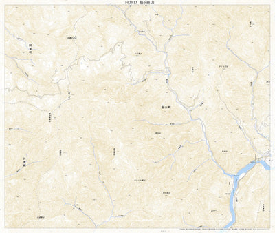 563913 貉ヶ森山 （むじながもりやま Mujinagamoriyama）, 地形図