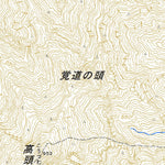 563923 御神楽岳 （みかぐらだけ Mikaguradake）, 地形図