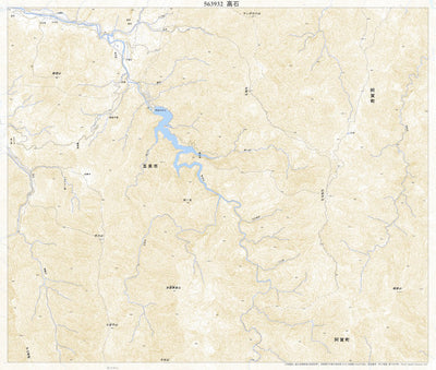 563932 高石 （たかいし Takaishi）, 地形図