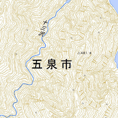 563932 高石 （たかいし Takaishi）, 地形図