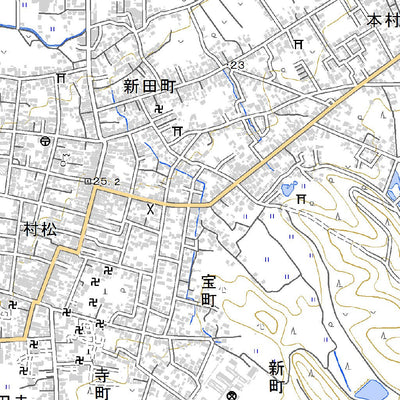 563941 村松 （むらまつ Muramatsu）, 地形図