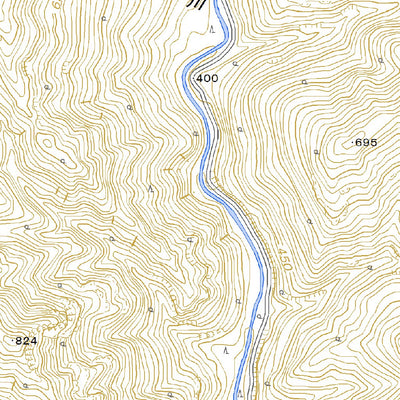 563956 川入 （かわいり Kawairi）, 地形図