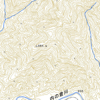 563963 上赤谷 （かみあかたに Kamiakatani）, 地形図