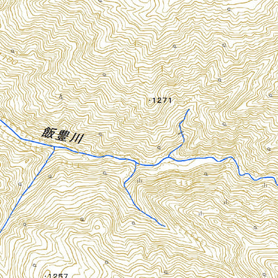 563965 飯豊山 （いいでさん Iidesan）, 地形図