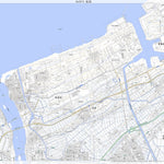 563971 松浜 （まつはま Matsuhama）, 地形図