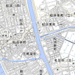 563971 松浜 （まつはま Matsuhama）, 地形図