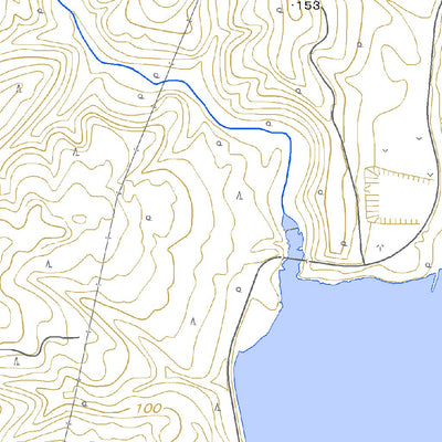654104 青山中央 （あおやまちゅうおう Aoyamachuo）, 地形図