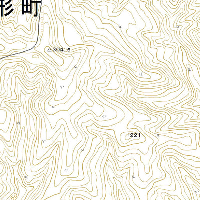 654105 月形 （つきがた Tsukigata）, 地形図
