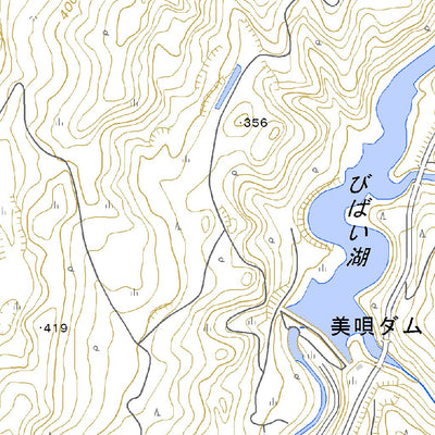 654107 茶志内 （ちゃしない Chashinai）, 地形図