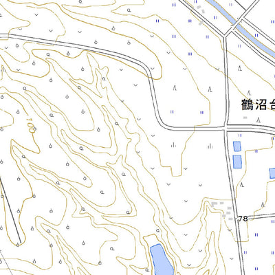 654116 浦臼 （うらうす Urausu）, 地形図