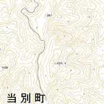 654124 四番川 （よんばんがわ Yombangawa）, 地形図