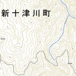 654125 南幌加 （みなみほろか Minamihoroka）, 地形図