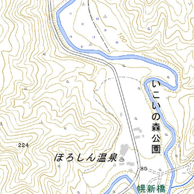 654167 恵比島 （えびしま Ebishima）, 地形図