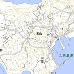 513046 角島 （つのしま Tsunoshima）, 地形図