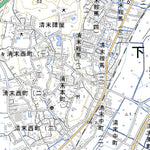 513100 小月 （おづき Ozuki）, 地形図
