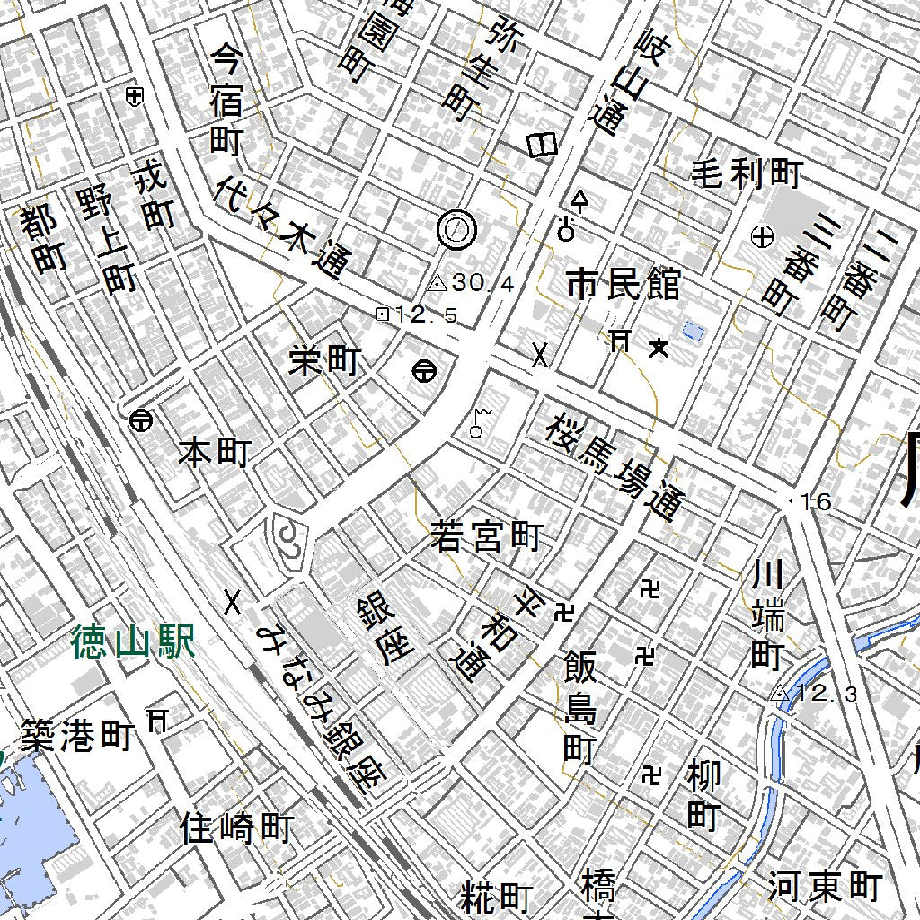 513106 徳山 （とくやま Tokuyama）, 地形図 Map by Pacific Spatial Solutions, Inc ...