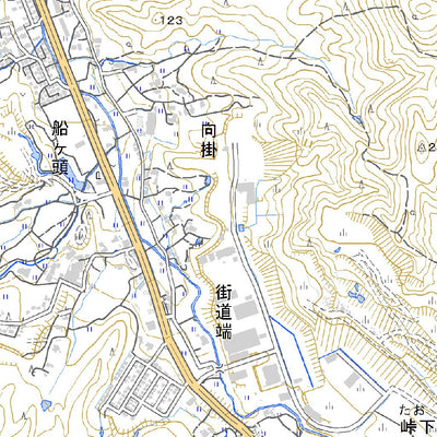 513114 矢田 （やた Yata）, 地形図