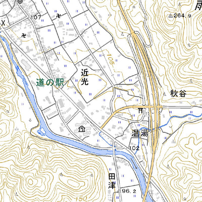 513122 秋吉台 （あきよしだい Akiyoshidai）, 地形図
