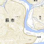513143 萩 （はぎ Hagi）, 地形図