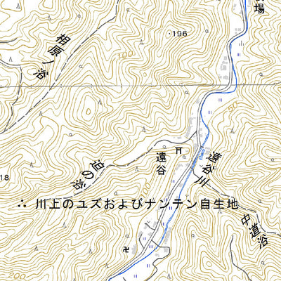 513143 萩 （はぎ Hagi）, 地形図