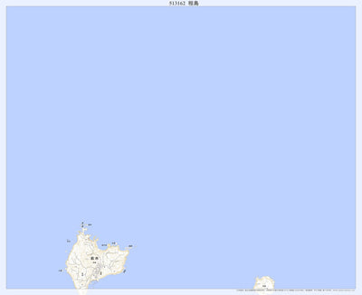 513162 相島 （あいしま Aishima）, 地形図