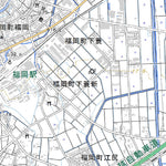 553607 戸出 （といで Toide）, 地形図