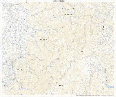 553616 宝達山 （ほうだつざん Hodatsuzan）, 地形図