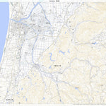 553626 羽咋 （はくい Hakui）, 地形図